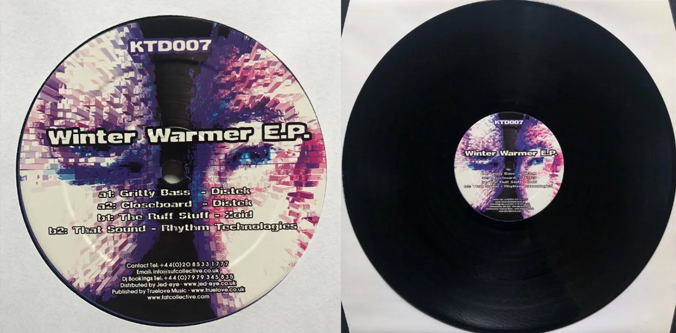 Distek and Zoid and Rhythm Technologies – The Winter Warmer EP